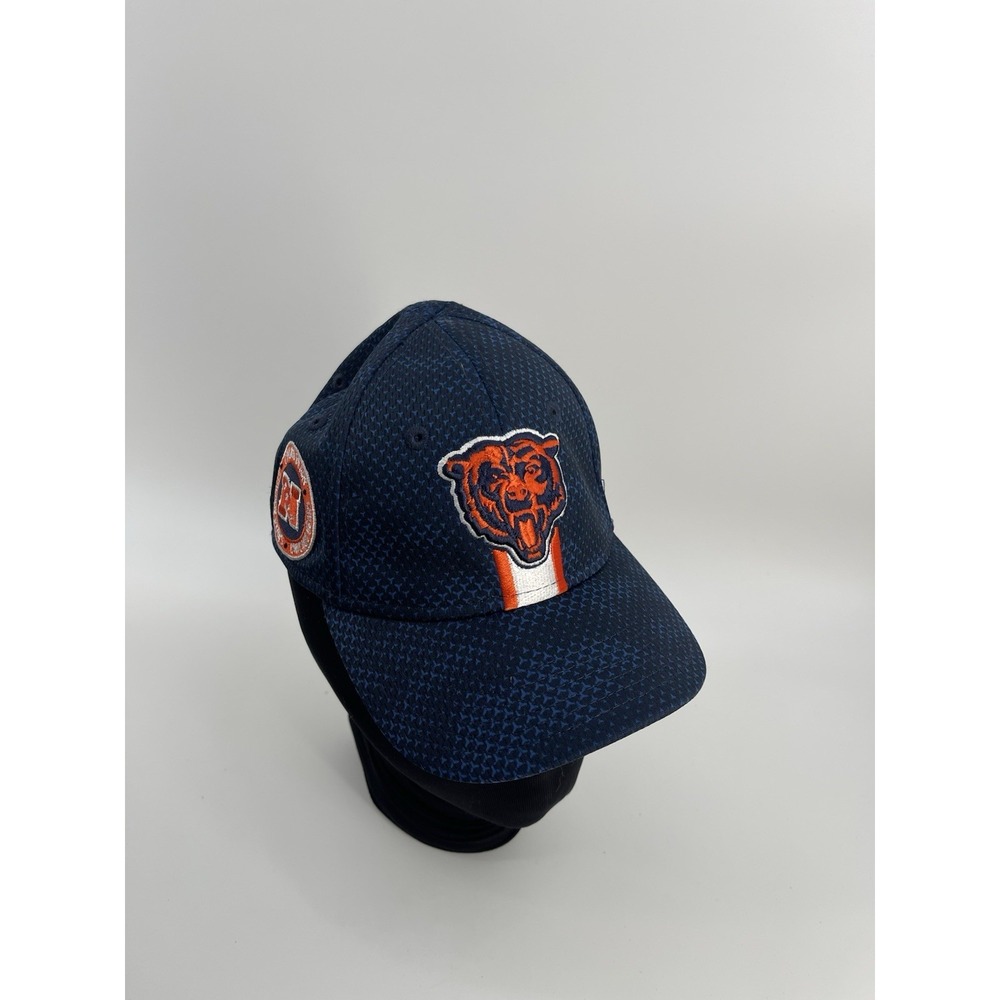 Chicago Bears New Era Navy NFL Log Flex Hat XS